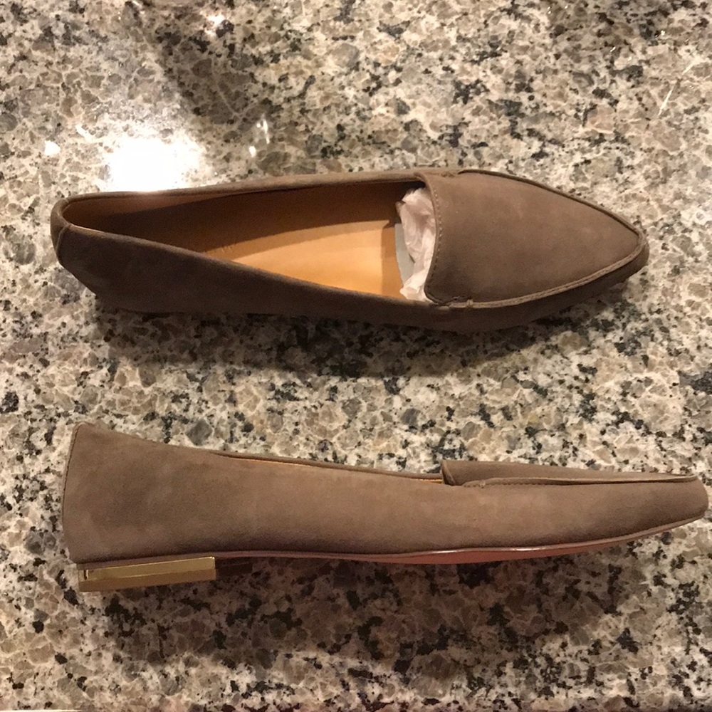 JCrew suede loafers